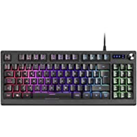 Mars Gaming MKREVOES- Teclado Gaming TKL + Pad Numérico- RGB Control- Layout ES